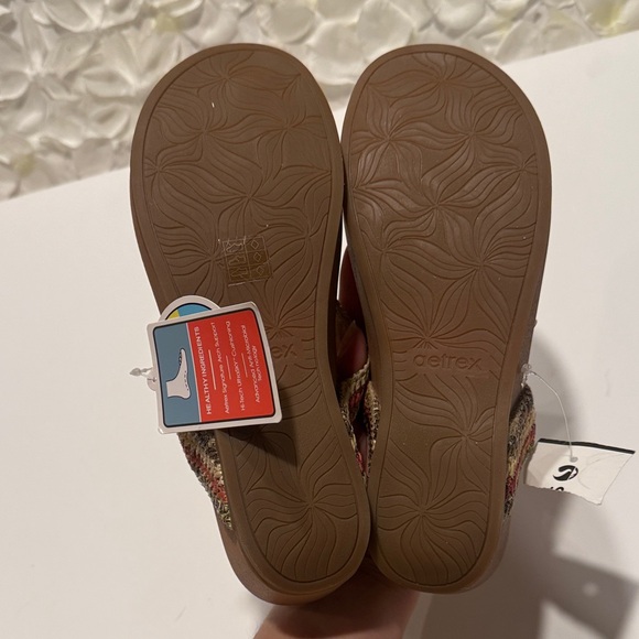 Aetrex Women's Woven Sandals - Multicolor - Picture 4 of 5